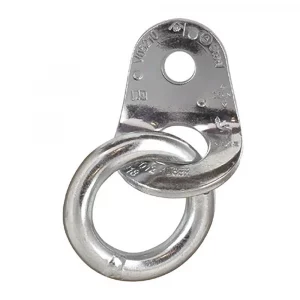 PLAQUETA CON ANILLA KINOBI INOX 10mm