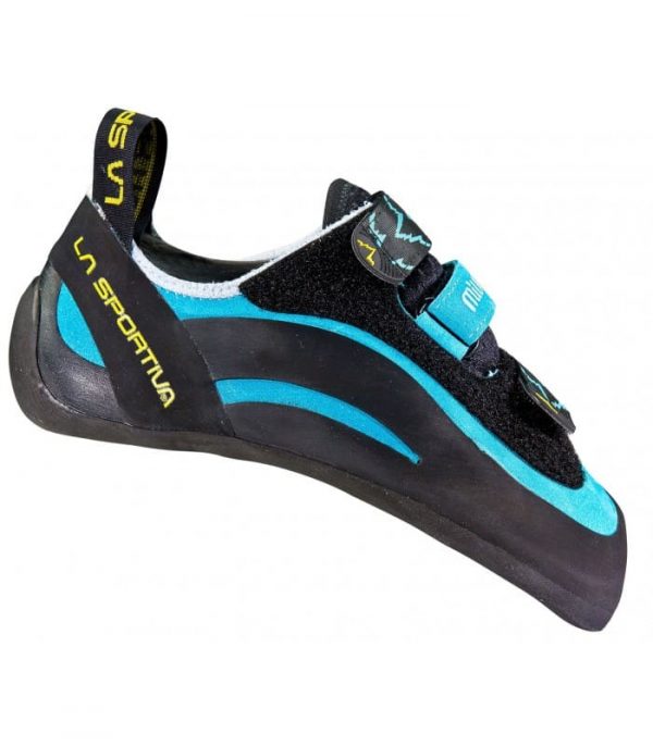 Pies de gato La Sportiva Miura VS W: diseñados específicamente para mujeres, ofrecen un ajuste preciso y gran rendimiento en escalada deportiva y técnica.