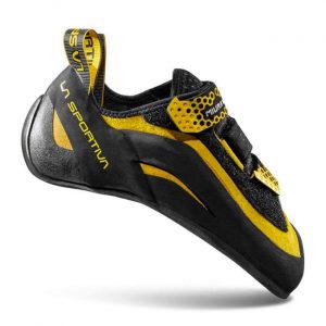 Pies de gato La Sportiva Miura VS: diseñados para escaladores técnicos, ofrecen un ajuste preciso y un rendimiento excepcional en escalada deportiva y boulder. Con cierre de velcro para mayor comodidad y rapidez, combinan rigidez y flexibilidad para un control máximo en cada movimiento.