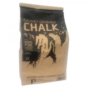 Magnesio Ultimate Performance Chunky Crushed: magnesio en formato chunky crushed, ideal para mantener las manos secas y un agarre firme durante la escalada. Su fórmula de alto rendimiento garantiza una absorción superior de la humedad, mejorando la fricción y control. Perfecto para escaladores que buscan precisión y durabilidad en cada movimiento.