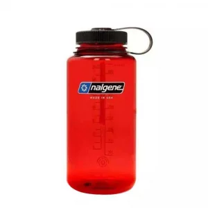 Botella Nalgene Sustain 1L: duradera, ligera y ecológica, fabricada con material reciclado. Ideal para mantenerte hidratado en tus aventuras al aire libre, con diseño resistente a impactos y capacidad de 1 litro. ¡Una opción práctica y sostenible para todos tus viajes!