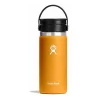 Botella térmica Hydro Flask Wide Flex Sip Lid 473ML, ideal para mantener tus bebidas frías hasta 24 horas y calientes. Resistente, fácil de limpiar.