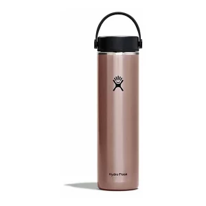 Termo HYDRO FLASK LIGHTWEIGHT WIDE FLEX CAP 710ml, ideal para mantener tus bebidas frías hasta 24 horas y calientes. Resistente, fácil de limpiar.