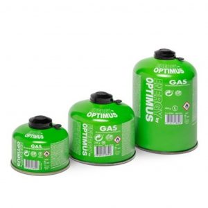 Cartucho de gas Optimus: diseñado para ofrecer un rendimiento óptimo en tus estufas de camping y cocina al aire libre. Con una mezcla eficiente de gas, es ideal para mantener la temperatura constante y garantizar una cocción rápida y segura en condiciones exigentes.
