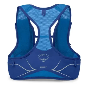 Chaleco Osprey Duro LT: ultraligero y ergonómico, diseñado para trail running. Con un ajuste cómodo y varios bolsillos de acceso rápido.