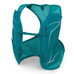 Chaleco Osprey Dyna LT W: ultraligero y diseñado específicamente para mujeres, ideal para trail running. Con un ajuste ergonómico, varios bolsillos.