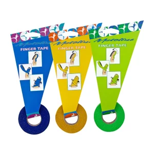 Cinta Dedos Metolius 13mm: diseñada para entrenamiento y recuperación de los dedos en escalada. Resistente y cómoda, ofrece un soporte adecuado para mejorar