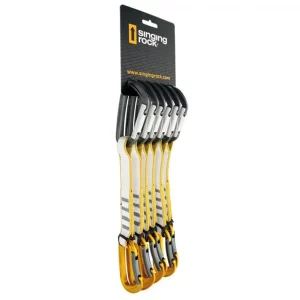 Cinta express Singing Rock Colt Wire Pack: robusta y ligera, ideal para escaladores que buscan fiabilidad y durabilidad. Con mosquetones de alambre para un acceso rápido y seguro, estas cintas express son perfectas para escalada deportiva y rutas técnicas. Pack económico y funcional para llevar todo lo necesario en tus aventuras.
