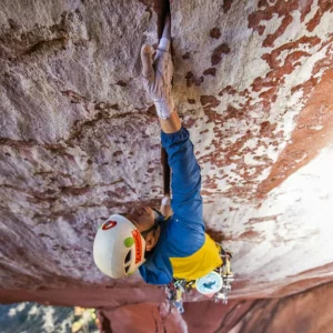 Cinta Metolius 38mm: ideal para entrenamiento y fortalecimiento de las manos en escalada. Su diseño ancho proporciona soporte y comodidad.