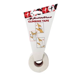 Cinta Metolius 38mm: ideal para entrenamiento y fortalecimiento de las manos en escalada. Su diseño ancho proporciona soporte y comodidad.