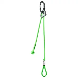 Cabo de Anclaje Edelrid Switch Adjust 120cm: resistente y versátil, ideal para escalada y alpinismo. Ajustable en longitud, ofrece mayor seguridad.