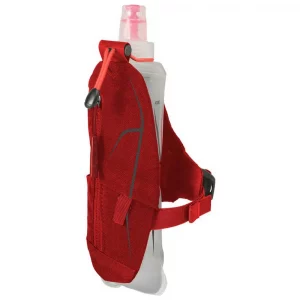 Guante botella Osprey Duro Handheld: práctico y ergonómico, diseñado para trail running. Permite un agarre cómodo y seguro de la botella para hidratación rápida durante tus carreras. Ideal para mantener el rendimiento sin perder movilidad.