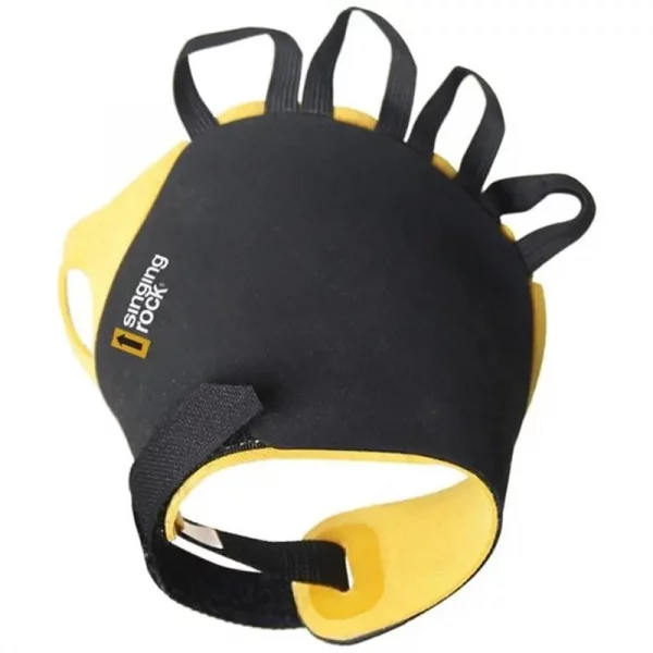 Guantes Singing Rock Craggy: resistentes y cómodos, ideales para aseguramiento, rapel y vía ferrata. Con diseño transpirable, refuerzos en las zonas de mayor desgaste y ajuste preciso, ofrecen protección y agarre óptimo en cualquier actividad de escalada.
