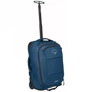 Maleta Osprey Ozone 2-Wheel Carry On 40L: ligera, resistente y apta como equipaje de mano. Con ruedas robustas y diseño funcional para viajar.