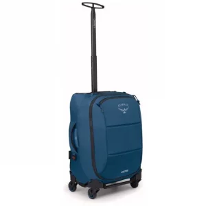 Maleta Osprey Ozone 4-Wheel Carry On 36L: compacta, ligera y de fácil maniobrabilidad. Con cuatro ruedas multidireccionales y diseño elegante.