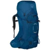 Mochila Osprey Aether 55L: ligera, resistente y diseñada para excursiones de varios días. Con un sistema de ajuste personalizado, ventilación AirScape y amplia capacidad de almacenamiento, es perfecta para llevar todo tu equipo de manera cómoda y organizada en largas rutas de senderismo y montaña.