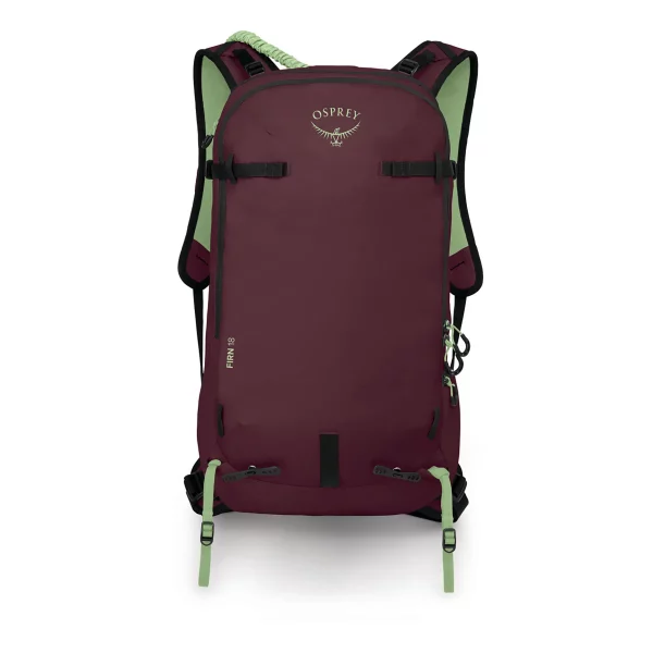 Mochila Osprey Firn 18L: compacta, ligera y funcional. Ideal para actividades de montaña y esquí. Con diseño ergonómico y fácil acceso.