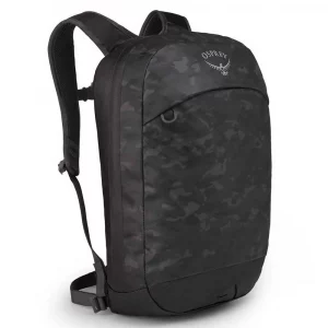 Mochila Osprey Transporter Panel Loader 20L: resistente, compacta y versátil. Diseñada para el día a día y viajes, con acceso fácil al compartimento principal, funda para portátil y materiales duraderos. ¡Comodidad y funcionalidad en cualquier aventura!