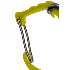 Mosquetón portamaterial Edelrid SM-Clip: ligero, resistente y funcional. Diseñado para organizar y transportar equipo de escalada de forma segura.
