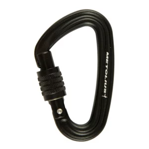 Mosquetón Metolius Bravo Locker: robusto y seguro, con cierre de rosca para máxima protección. Ideal para escaladores que buscan un mosquetón duradero y fácil de usar, perfecto para asegurar y anclar en rutas de escalada deportiva y alpinismo. Su diseño ligero y resistente asegura un rendimiento constante en todas las condiciones.