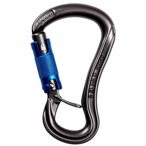 Mosquetón Ocun Condor HMS Triple: seguro, resistente y con cierre triple para una protección adicional. Ideal para escalada, alpinismo y rutas de alta exigencia. Su diseño ergonómico asegura un uso cómodo y eficiente en todo momento.