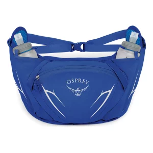 Riñonera de hidratación Osprey Duro Dyna Belt: ligera, cómoda y diseñada para trail running. Con ajuste seguro, bolsillos de fácil acceso y espacio para una botella, es ideal para mantenerte hidratado en tus entrenamientos y competiciones.