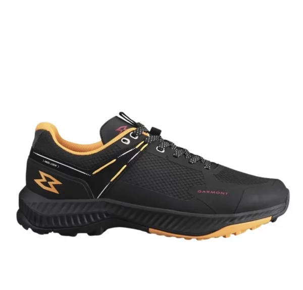 Zapatilla Garmont 9.81 HI-RIDE, perfecta para senderismo y actividades al aire libre, con tecnología avanzada para mayor estabilidad, comodidad y rendimiento en terrenos irregulares.