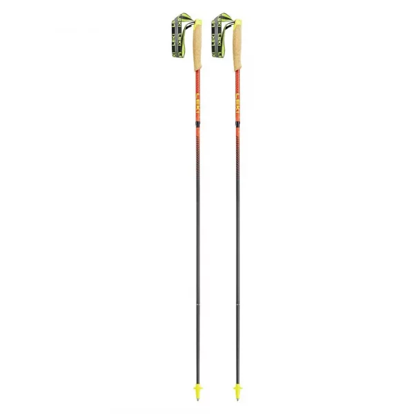 Bastones Leki Neotrail Pro FX.One Superlite: diseñados para trail runners de alto rendimiento, estos bastones ultraligeros cuentan con tecnología en carbono HRC para una máxima rigidez y durabilidad. El sistema Trail Shark garantiza un agarre seguro y cómodo, optimizando la transferencia de fuerza en terrenos técnicos y exigentes.