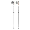 Bastones Leki Smart Supreme: bastones de marcha nórdica ajustables, fabricados en aluminio HTS 6.0, diseñados para ofrecer versatilidad y rendimiento. Equipados con el sistema Trigger Shark 2.0, permiten una conexión rápida y segura entre la mano y el bastón, facilitando la liberación de la correa con un solo clic. La empuñadura de corcho natural proporciona un agarre cómodo y ergonómico. El sistema de ajuste Speed Lock Plus permite una regulación rápida y segura de la longitud, adaptándose a diferentes usuarios y terrenos. La punta Smart Tip 2.0 ofrece la posibilidad de cambiar entre un tope de goma y una punta de carburo extensible sin necesidad de retirar el tope de goma, garantizando estabilidad en diversas superficies. Con una longitud ajustable entre 100 y 130 cm y un peso de 224 g por par, estos bastones son ideales para quienes buscan flexibilidad y alto rendimiento en sus actividades de marcha nórdica.