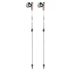 Bastones Leki Spin Shark SL: bastones de marcha nórdica de dos tramos, fabricados en aluminio HTS 5.5 para una óptima combinación de ligereza y resistencia. Equipados con empuñadura Shark 2.0 de corcho bi-componente y correa ajustable de malla transpirable, ofrecen una conexión eficiente y cómoda. El sistema de ajuste Speed Lock Plus permite una regulación rápida y segura de la longitud, adaptándose a diferentes usuarios y terrenos.