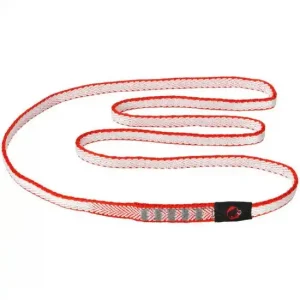 Cinta Dyneema Mammut Contact 8.0 60cm: compacta, ultraligera y resistente, esta cinta es ideal para escalada deportiva, tradicional o alpina. Con 60 cm de longitud y un diseño duradero en Dyneema, proporciona máxima seguridad con el mínimo peso, perfecta para anclajes, extensiones y reuniones eficaces en la montaña