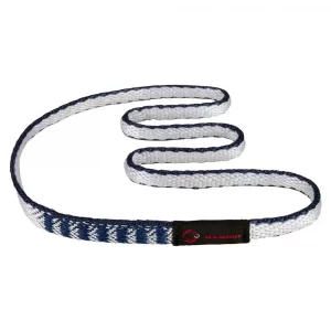 Cinta Dyneema Mammut Contact 8.0 30cm: ligera, resistente y versátil, esta cinta de 30 cm es ideal para alpinismo y escalada deportiva. Fabricada en Dyneema de alta calidad, ofrece una excelente resistencia al desgaste y mínimo peso, perfecta para montajes de anclajes y puntos intermedios en rutas técnicas.