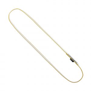 Cinta Dyneema Singing Rock Dyn Sling 8mm 60cm: ultraligera, resistente y de alta durabilidad. Ideal para escalada y alpinismo, su construcción en Dyneema ofrece una excelente resistencia a la abrasión y un menor peso, perfecta para anclajes y aseguramientos seguros en cualquier situación.