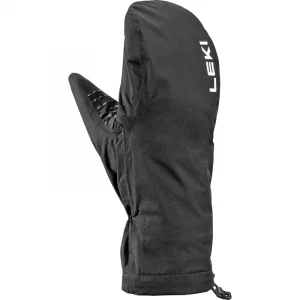 Sobreguantes Leki Ultratrail: diseñados para trail running en condiciones adversas, estos sobreguantes impermeables y cortaviento ofrecen protección rápida contra lluvia y frío. Compatibles con bastones, se pliegan fácilmente y brindan máxima funcionalidad.
