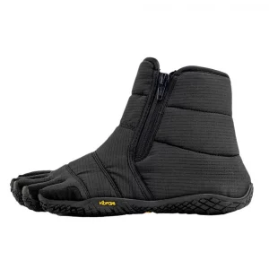 Botas FiveFingers V-Lynx: diseñadas para aventuras al aire libre, estas botas cuentan con una suela Vibram® que ofrece un excelente agarre en terrenos rocosos y resbaladizos. Su construcción ligera y transpirable proporciona comodidad, mientras que la protección adicional en el tobillo garantiza estabilidad y soporte. Perfectas para actividades como el senderismo y el trekking, las V-Lynx combinan la sensación natural de caminar descalzo con la protección que necesitas.
