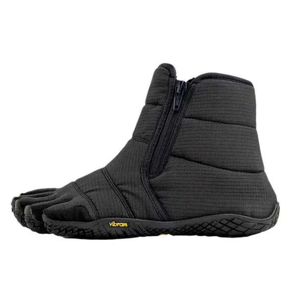 Botas FiveFingers V-Lynx: diseñadas para aventuras al aire libre, estas botas cuentan con una suela Vibram® que ofrece un excelente agarre en terrenos rocosos y resbaladizos. Su construcción ligera y transpirable proporciona comodidad, mientras que la protección adicional en el tobillo garantiza estabilidad y soporte. Perfectas para actividades como el senderismo y el trekking, las V-Lynx combinan la sensación natural de caminar descalzo con la protección que necesitas.