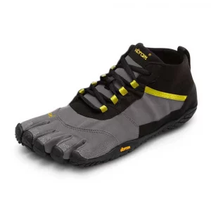 Zapatillas FiveFingers V-Trek: pensadas para senderismo y uso en exteriores, estas zapatillas minimalistas combinan una parte superior de lana y sintético que ofrece transpirabilidad y confort. Su suela Vibram Megagrip proporciona tracción excelente en superficies secas y mojadas. Flexibles, ligeras y con diseño de dedos separados, permiten un movimiento natural del pie en cada paso.