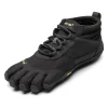 Zapatillas FiveFingers V-Trek Insulated: diseñadas para climas fríos, combinan aislamiento térmico con una parte superior de lana sintética y forro polar para mayor calidez. Su suela Vibram Icetrek garantiza tracción en superficies frías, húmedas o heladas. Con diseño de dedos separados, ofrecen libertad de movimiento, sensibilidad y protección en cada paso. Ideales para senderismo invernal y aventuras minimalistas.