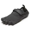 Zapatillas FiveFingers Spyridon Evo W: versión femenina de las Spyridon Evo, ideales para trail running y caminatas técnicas. Su suela Vibram® garantiza agarre en terrenos irregulares, y el diseño de dedos separados ofrece una pisada natural, ligera y estable. Combinan transpirabilidad, protección y libertad de movimiento.