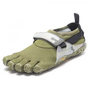 Zapatillas FiveFingers Spyridon Evo W: versión femenina de las Spyridon Evo, ideales para trail running y caminatas técnicas. Su suela Vibram® garantiza agarre en terrenos irregulares, y el diseño de dedos separados ofrece una pisada natural, ligera y estable. Combinan transpirabilidad, protección y libertad de movimiento.