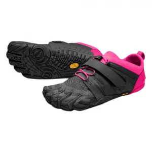 Zapatillas Five Fingers V-Train 2.0 W: diseñadas específicamente para mujeres, estas zapatillas minimalistas ofrecen una excelente flexibilidad y soporte. Con una suela antideslizante y una estructura que favorece el movimiento natural del pie, son ideales para entrenamientos de fuerza, gimnasio, y actividades funcionales. Cómodas y ligeras, proporcionan una conexión directa con el suelo para un mayor control y estabilidad.